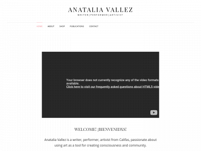 anataliavallez.com snapshot