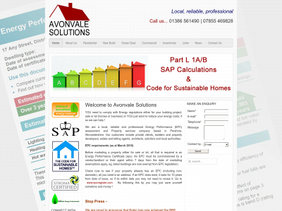 avonvale-solutions.co.uk snapshot