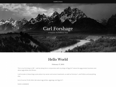 carlforshage.com snapshot