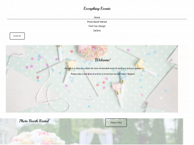 everythingeventsmichaela.com snapshot