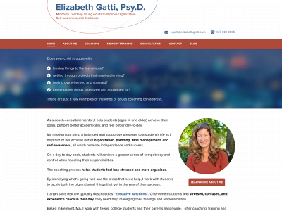 elizabethgatti.com snapshot