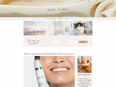 pepitasaesthetes.com snapshot