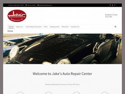 jakes-automotive.com snapshot