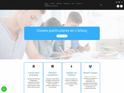 www.aprovaacademia.es snapshot
