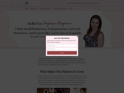 angeliquemogaveroinc.com snapshot