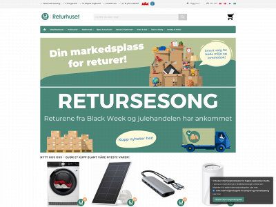 returhuset.no snapshot