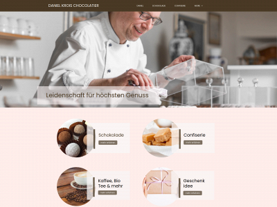 danielkroischocolatier.com snapshot