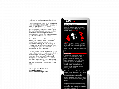 sadlaugh.com snapshot