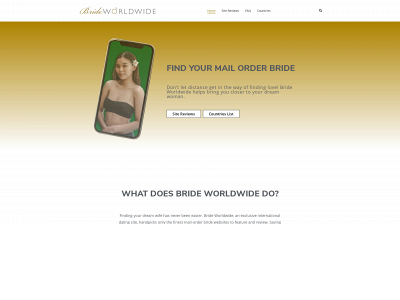 brideworldwide.com snapshot