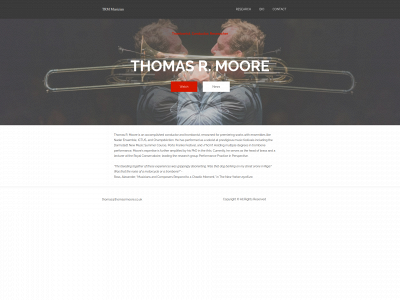 thomasrmoore.co.uk snapshot