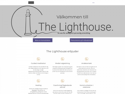 thelighthouseintheforest.se snapshot
