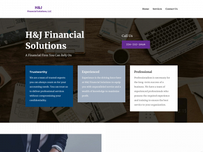 hjfinancialsolutions.org snapshot