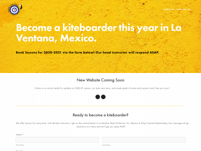 playacentralkiteboarding.com snapshot