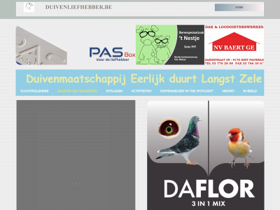 duivenliefhebber.be snapshot