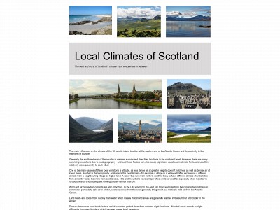 localclimates-scotland.co.uk snapshot