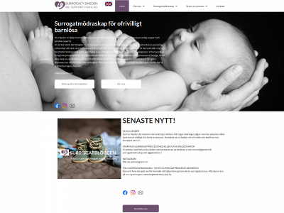 surrogacysweden.se snapshot