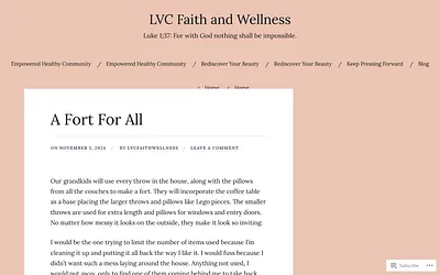 lvcfaithandwellness.com snapshot