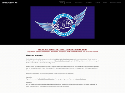randolphcrosscountry.weebly.com snapshot
