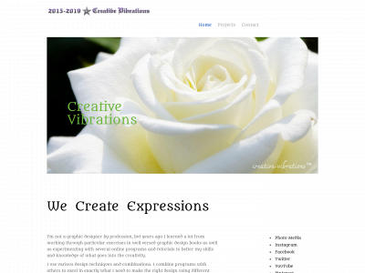 creative-vibrations.weebly.com snapshot