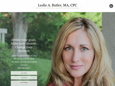 leslieabutler.com snapshot