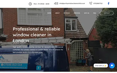 puritywindowcleaninglimited.co.uk snapshot