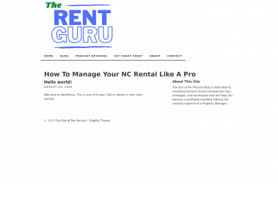 theendof10percent.com snapshot