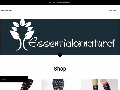 essentialornatural.com snapshot