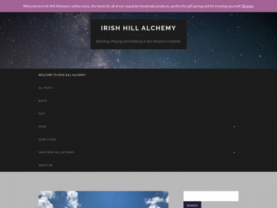 irishhillalchemy.com snapshot