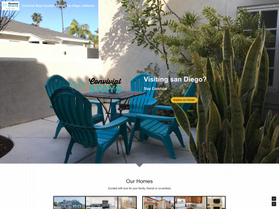 convivialstays.com snapshot