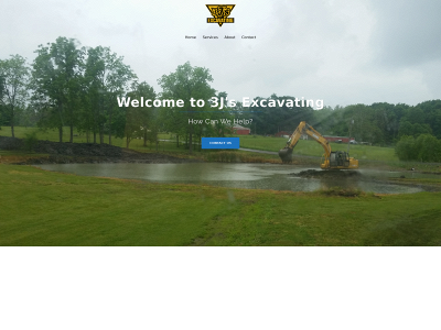 3jexcavating.com snapshot