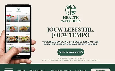healthwatchers.nl snapshot