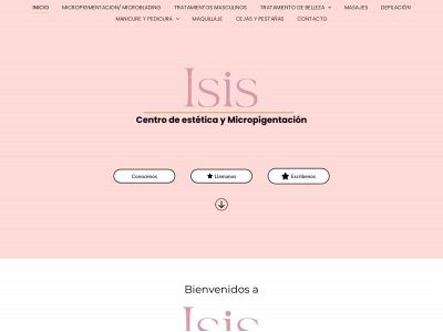 isiscentrodeestetica.com snapshot