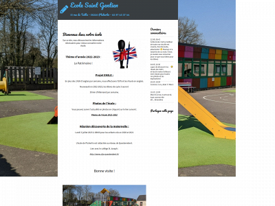 ecolesaintgentien.fr snapshot