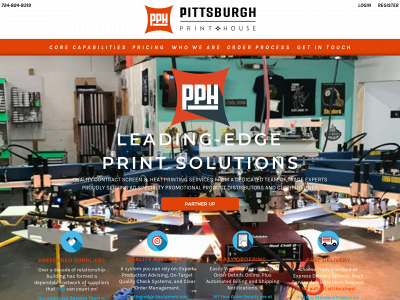 pittsburghprinthouse.com snapshot