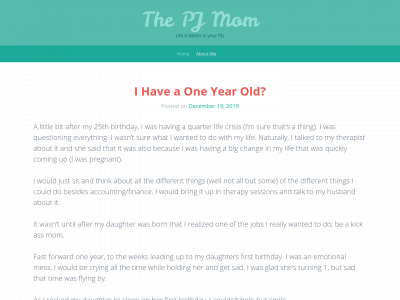 thepjmom.com snapshot