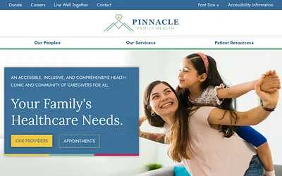 pinnaclefamily.org snapshot