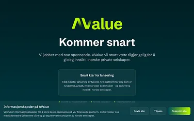 avalue.ai snapshot