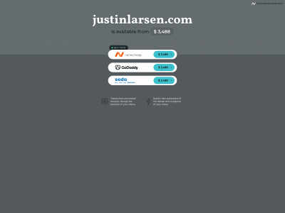 justinlarsen.com snapshot