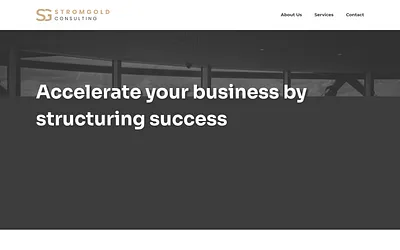 stromgoldconsulting.com snapshot