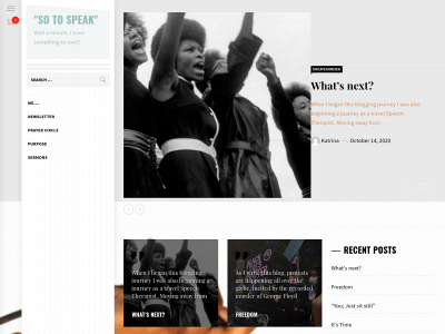 sotospeakblog.com snapshot