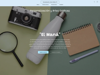 personalizacionyartesgraficaselmana.com snapshot