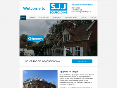 sjjscaffolding.co.uk snapshot