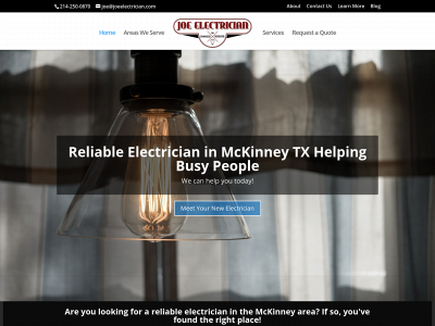 joeelectrician.com snapshot