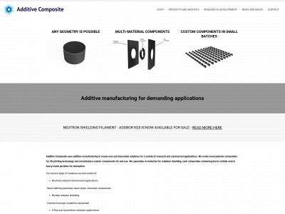 additivecomposite.com snapshot