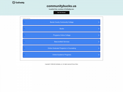 communitybucks.us snapshot