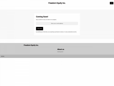 freedomequity.org snapshot