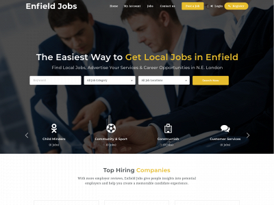 enfieldjobs.co.uk snapshot