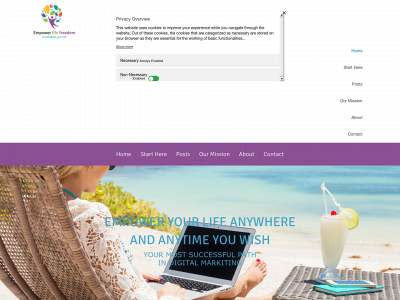 empoweryourlifefreedom.com snapshot