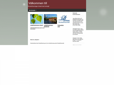 strokeumea.se snapshot