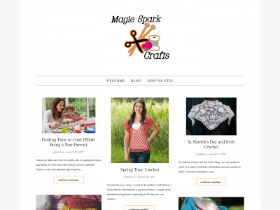 magicsparkcrafting.com snapshot